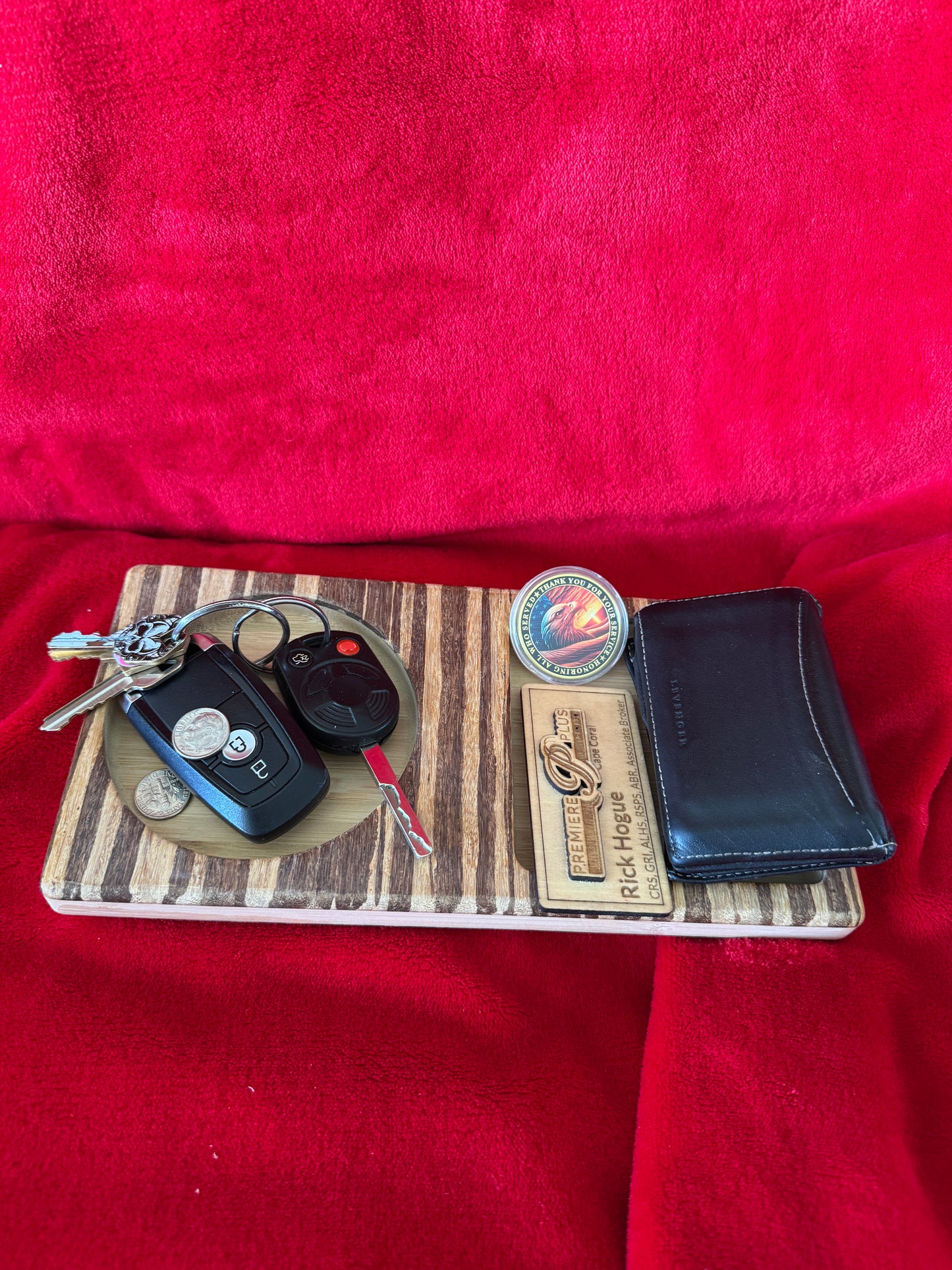 Wooden Catchall Tray